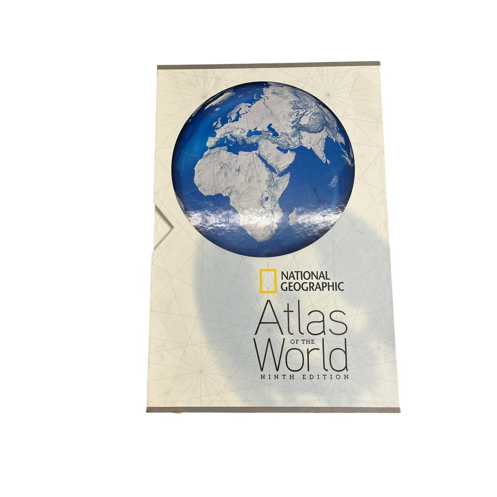 National Geographic Atlas of the World Ninth Edition‎ Hardcover Book
